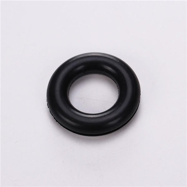 125pcs Wiring Cable Black Rubber Grommets Assortment Kit