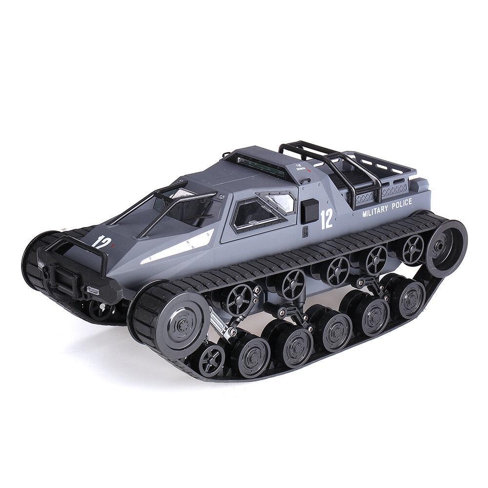 Drift RC Tank Car RTR with Two Batteries with LED Lights 2.4G High Speed Full Proportional Control RC Vehicle Models