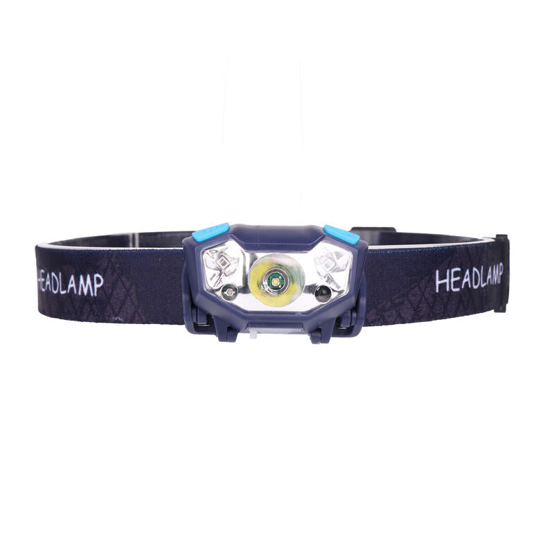 650LM XPE+2* LED 5 Modes Headlamp 950mAh Battery USB Interface Motion Sensor LED Headlamp