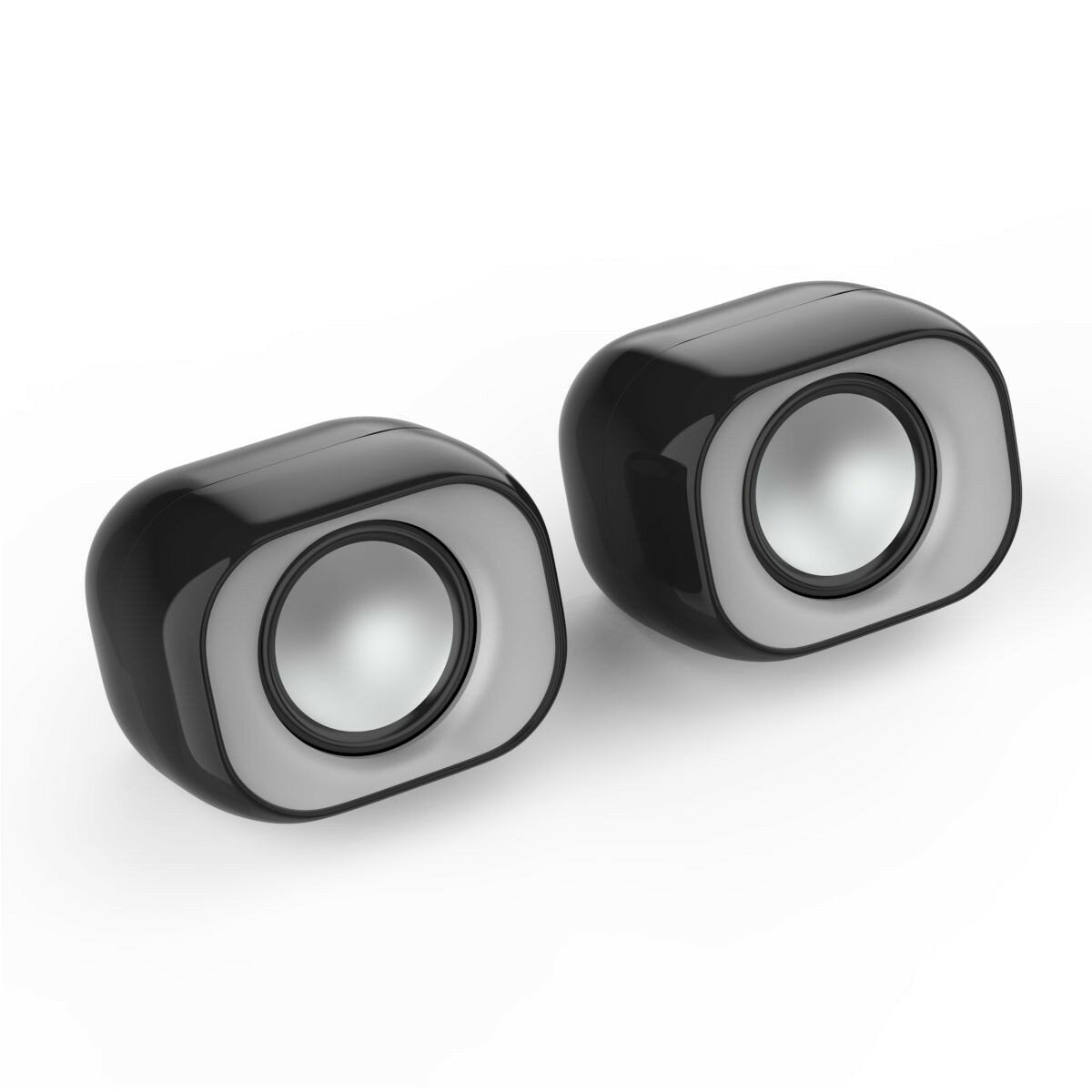 Multimedia Speaker Mini USB Stereo Surround Sound Three-band Equalization Desktop Speaker for Laptop Computer