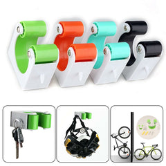 Bicycle Wall Mount Bike Parking Buckle Road MTB Display Stand Indoor Vertical Storage for Mountain Road Bike