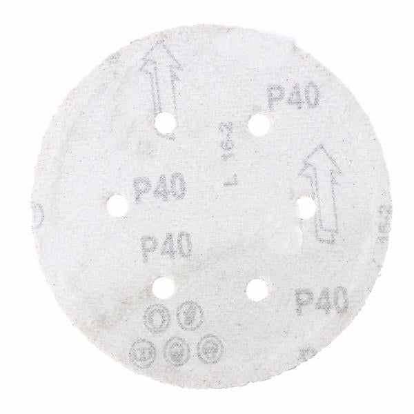 25pcs 6 Inch Sanding Discs 40 60 80 120 180 240 Grit Sanding Paper