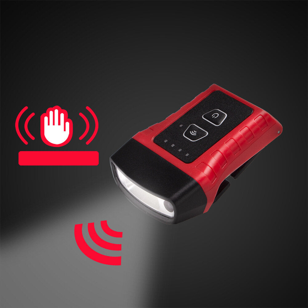 Waterproof Smart Sensor Strong Light Rotated 180 5 Modes Of Light USB Charging Bicycle Headlight