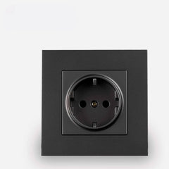 Wall Embedded Double USB Household Wall Power Outlet 110V-250V 16A