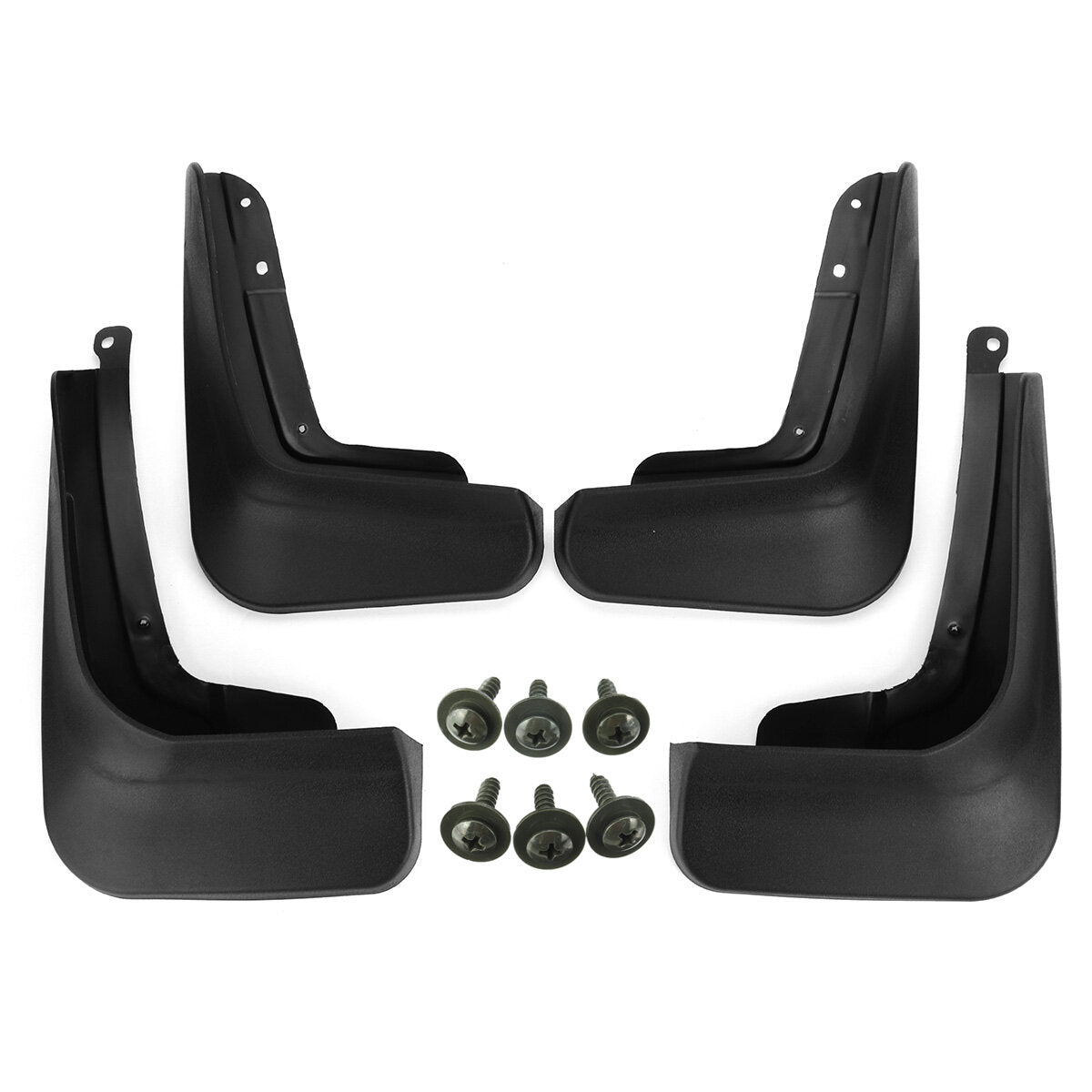 4 PCS Front Rear Mud Guards Automobile Fender Dustboard