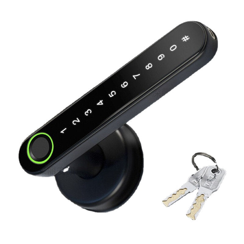 Smart Bluetooth WiFi Door Lock Remote Control Fingerprint Intelligent Electronic Lock Work with APP
