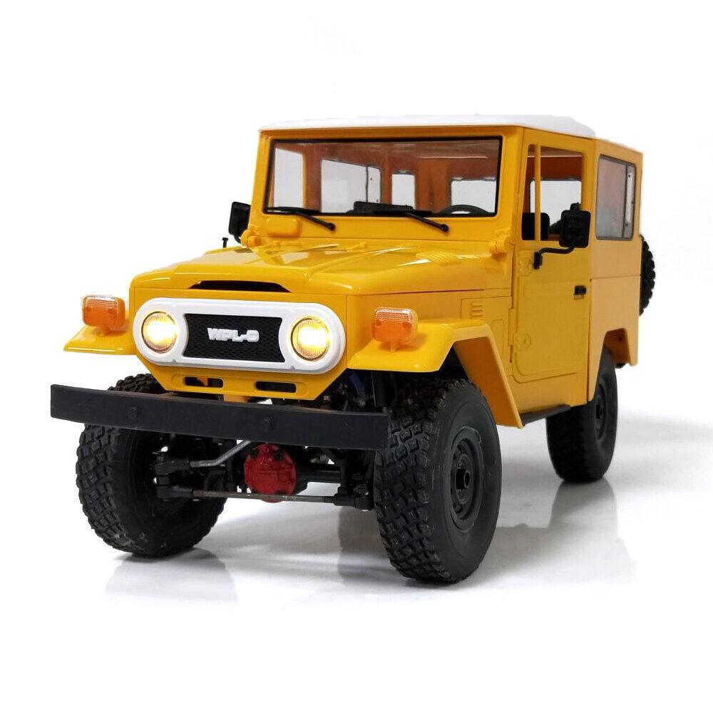 Metal Edition Kit 4WD 2.4G Crawler Off Road RC Car 2CH Vehicle Models With Head Light