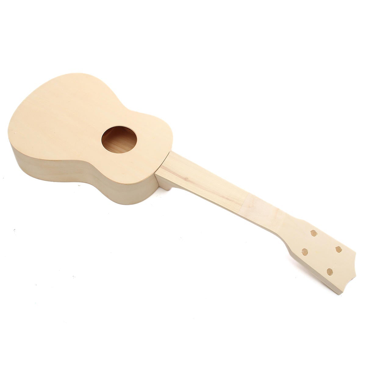 21 Inch Maple wood Hand-assembled Painting Ukulele with Accessories for Ukulele DIY