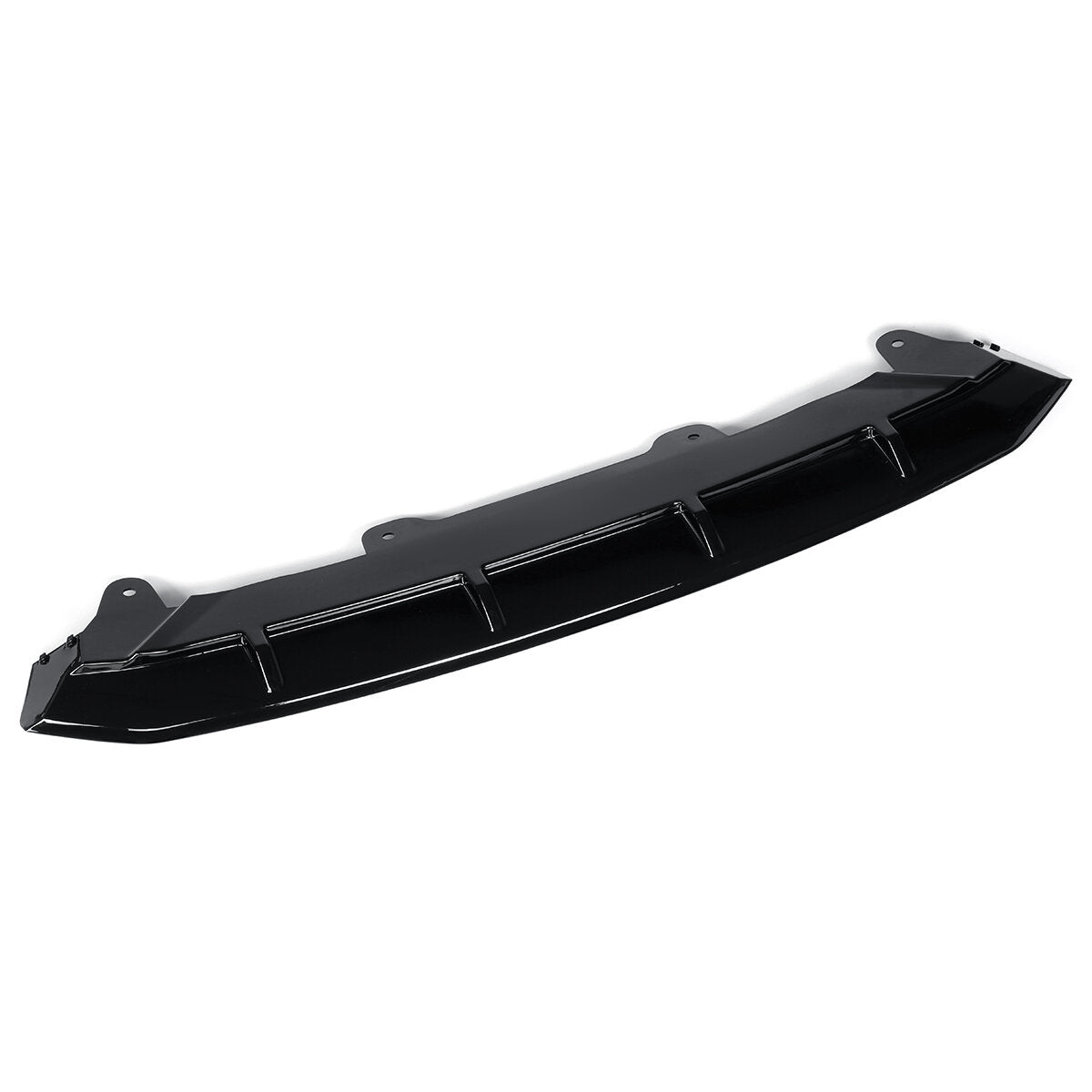 Front Bumper Lip Splitter Kit Car Spoiler Gloss Black