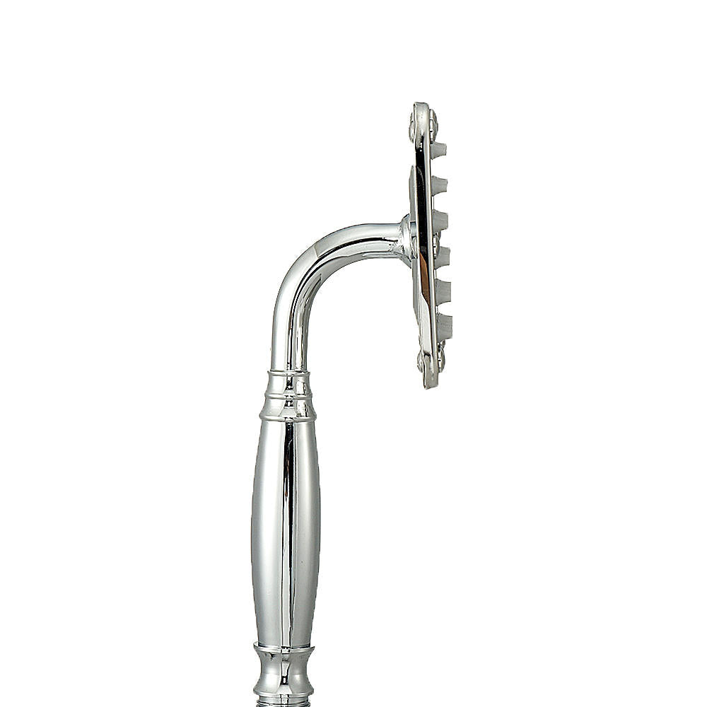 Stainless Steel Square Shape Silicone Water Outlet Bathroom Rainfall Shower Head