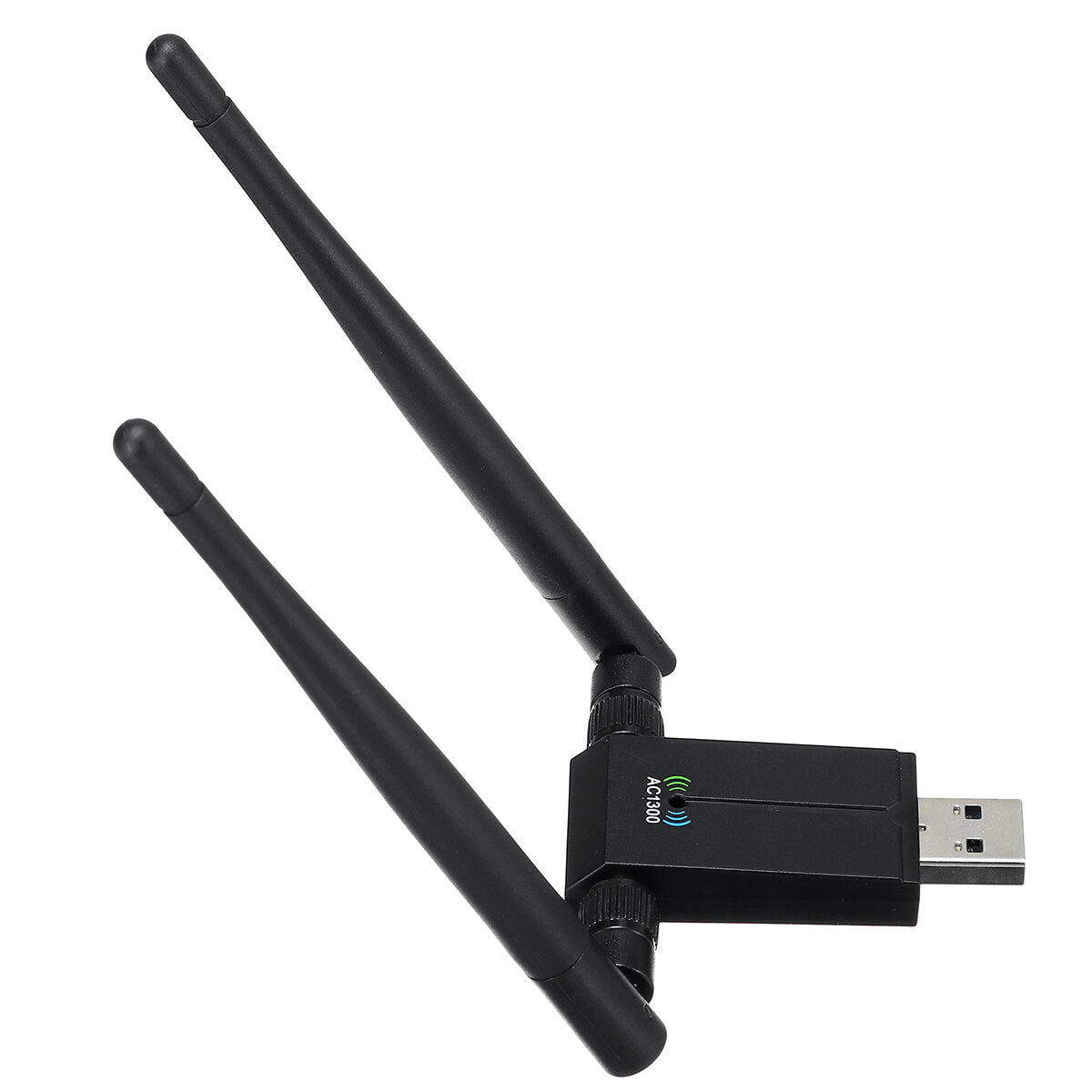 1300M Wireless Network Card USB3.0 Wifi Adapter Dual-band 2.4G/5G 1300Mbps W/Antenna Through the Wall Network Card WIFI Receiver Transmitter