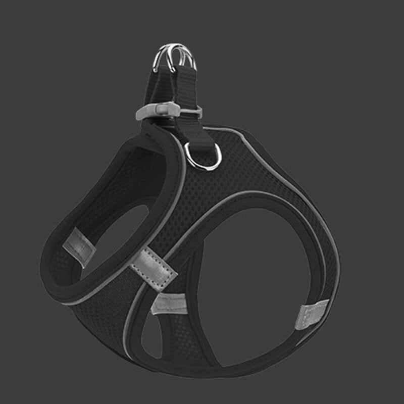 Pet Dog Cat Breathable Comfortable Strap Night Reflection Dog Strap with Safety Buckle Convenient for Outdoor Activities