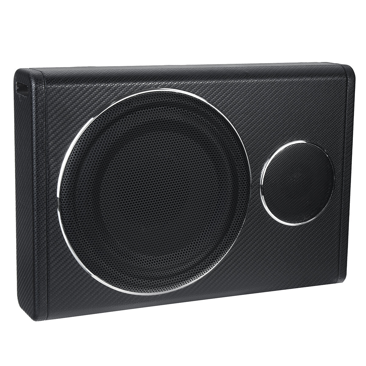 Car Subwoofer Speaker 12V Power Amplifier Bluetooth Audio Super Bass Music 8inch 800W Player Alloy Fuselage Double Horn