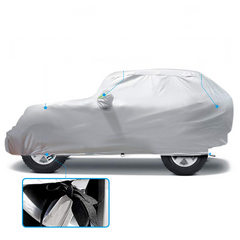 Car Cover Wrangler Cover 2 Door Waterproof All Weather Protection Outdoor Car Cover with 2 Gust Straps Fits up to 170''(170x75x60'')