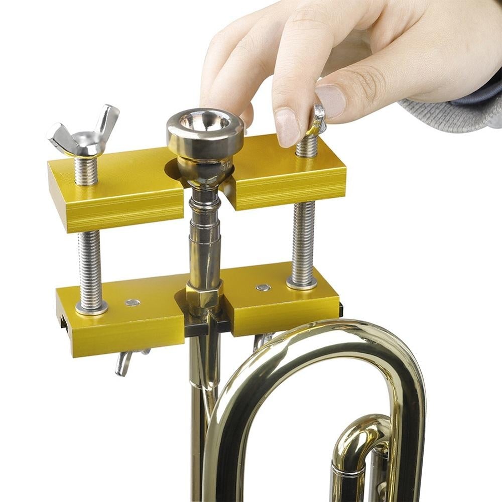 Metal Adjustable Brass Trumpet Horn Mouthpiece Puller Remover Tool for Instruments
