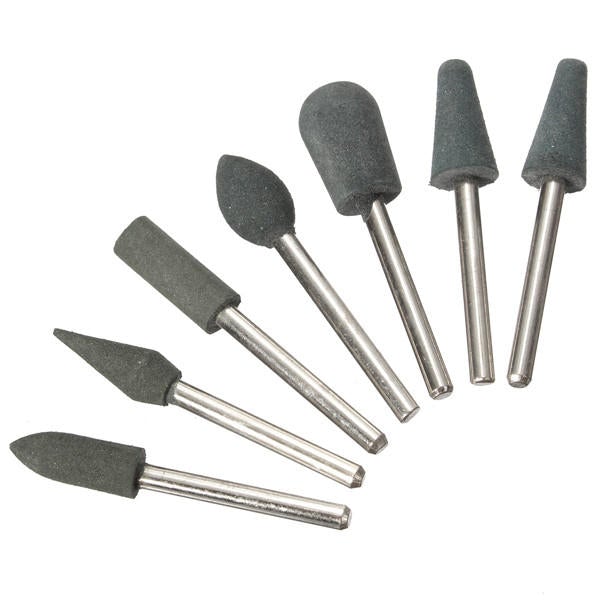 22pcs 3.1mm Shank Rubber Polishing Tips and Disc Kit for Rotary Tool