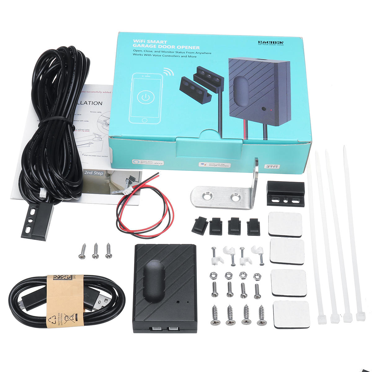 WiFi Smart Switch Garage Door Opener Controller App for iPhone Android