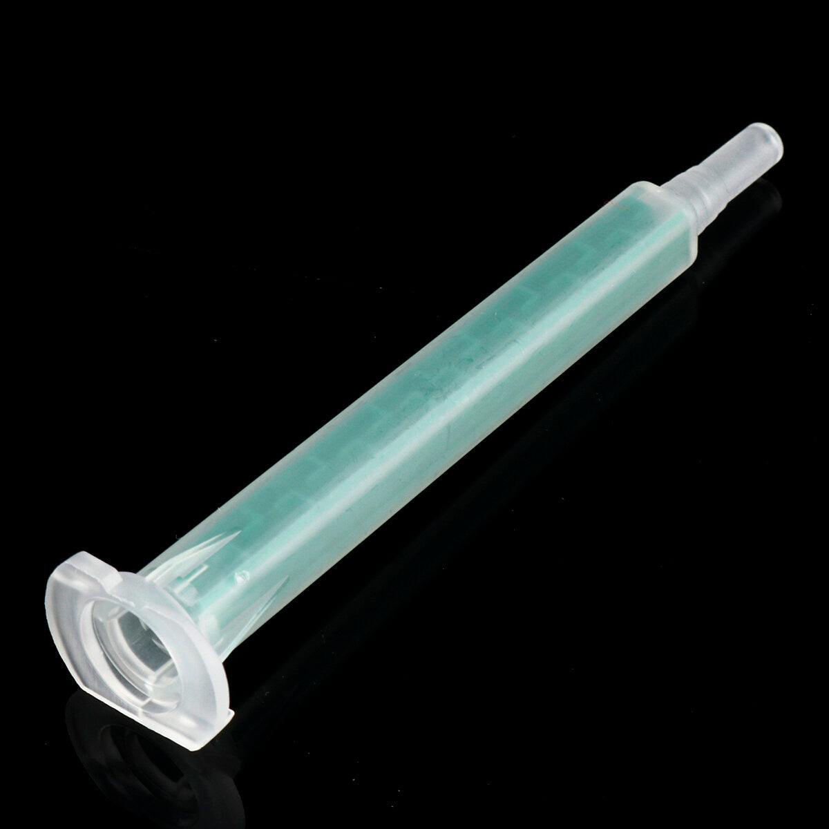 5Pcs/set 50ml 1:1 AB Glue Tube Dual Glue Cartridge Two Component Dispenser Tube with Mixing Tube Mixing Syringe for Industrial Glue Applicator
