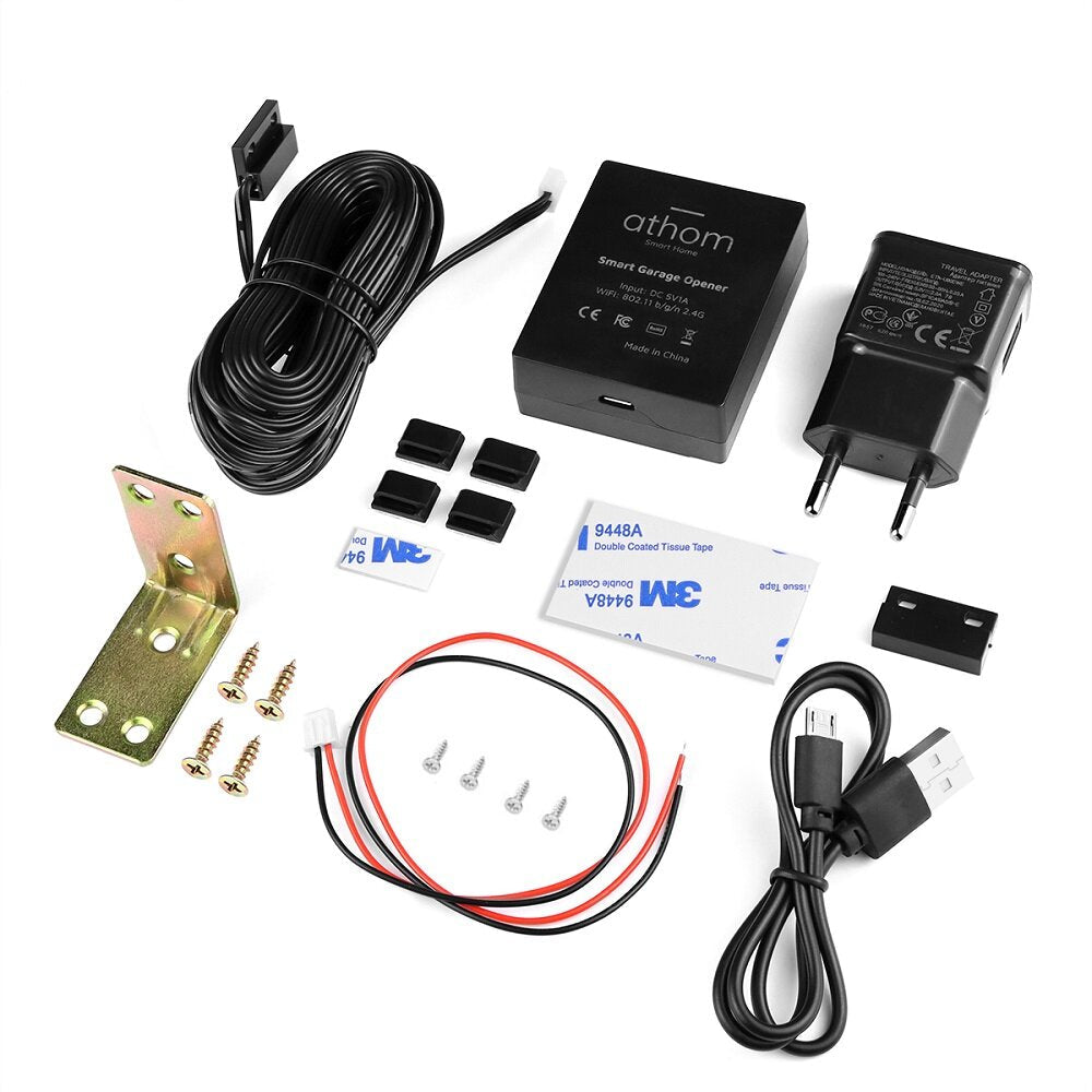 Smart WiFi Garage Door Opener Controller Siri Voice Control Works with Alexa Goggle