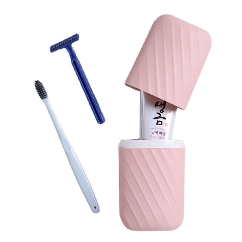 Travel Toothbrush Case and Portable Business Trips Wash Cup Holder Organizer for Trips and Daily Use