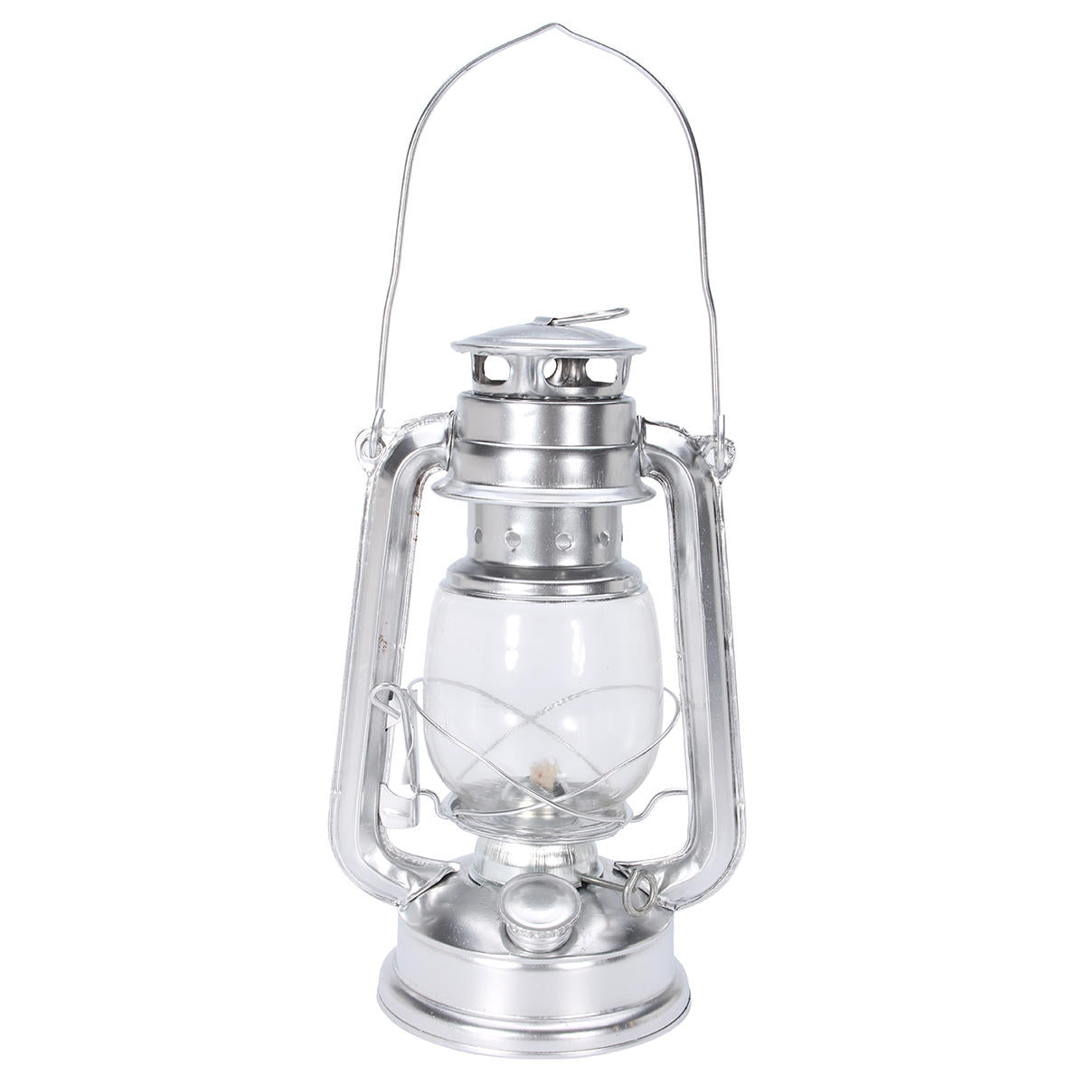 Retro Oil Lantern Outdoor Garden Camp Kerosene Paraffin Portable Hanging Lamp