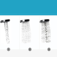 Shower System Bathroom Massage Wall Mounted Head Chrome Polished Rainfall Bath Sets