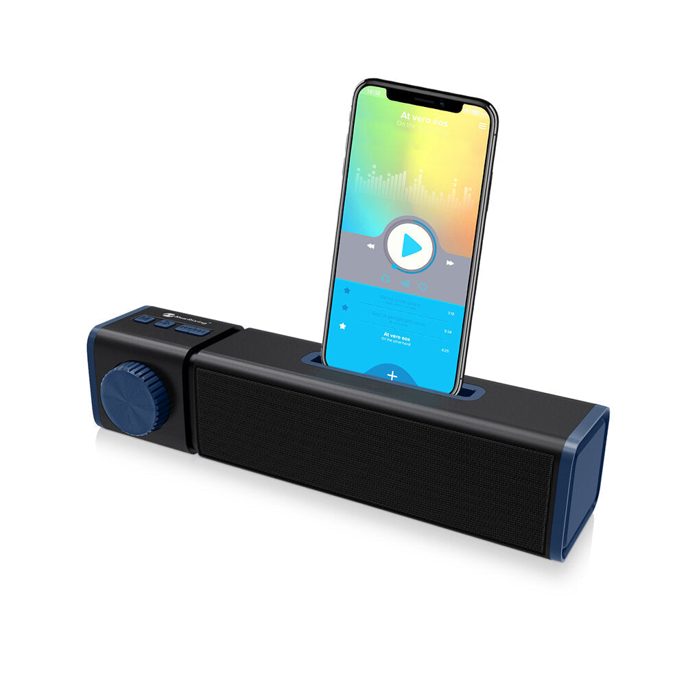 with Phone Bracket Wireless Bluetooth Speaker Portable Mini Vard Subwoofer