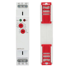 Mini Power Off Delay Time Relay Timer Relay 35mm DIN Rail Single Function Control,230V AC/DC12V-240V
