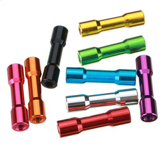 M3AS12 10Pcs M3 25mm Aluminum Alloy Standoff Spacer Round Column MultiColor Smooth Surface