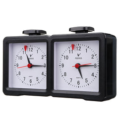 Quartz Electronic Analog Chess Clock I-GO Count Up Down Alarm Timer For Game Competition