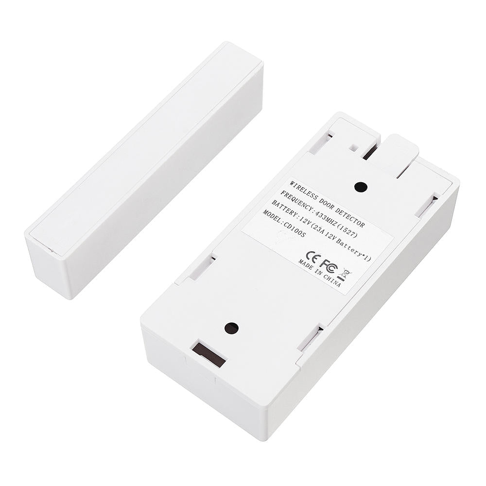 433Mhz Door Window Sensor Compatible With RF Bridge For Smart Home Alarm Security,3pcs