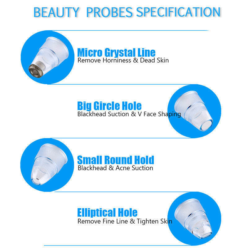 Face Facial Cleansing DC5V 850mA USB Electric Nose Pore Cleanser Cleaner Vacuum Beauty Machine Blackhead Zit Acne Remover Tool