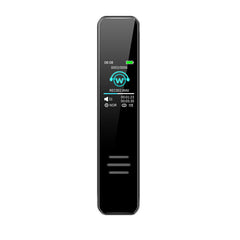 Digital Voice Activated Recorder HD Dictaphone with VOR Function MP3 WAV Player Subtle Slim Audio Recording IPS Screen