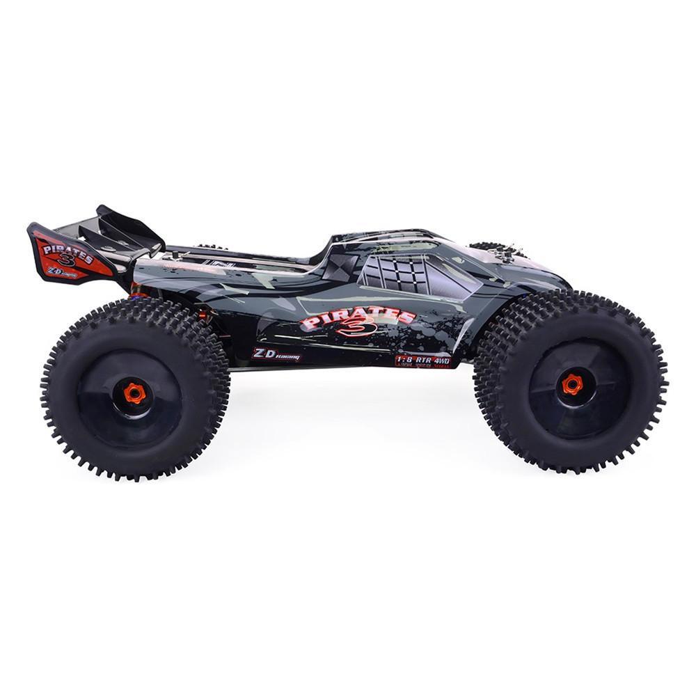 Racing 2.4G 4WD 80km/h 120A ESC Brushless RC Car Full Scale Electric Truggy RTR Toys