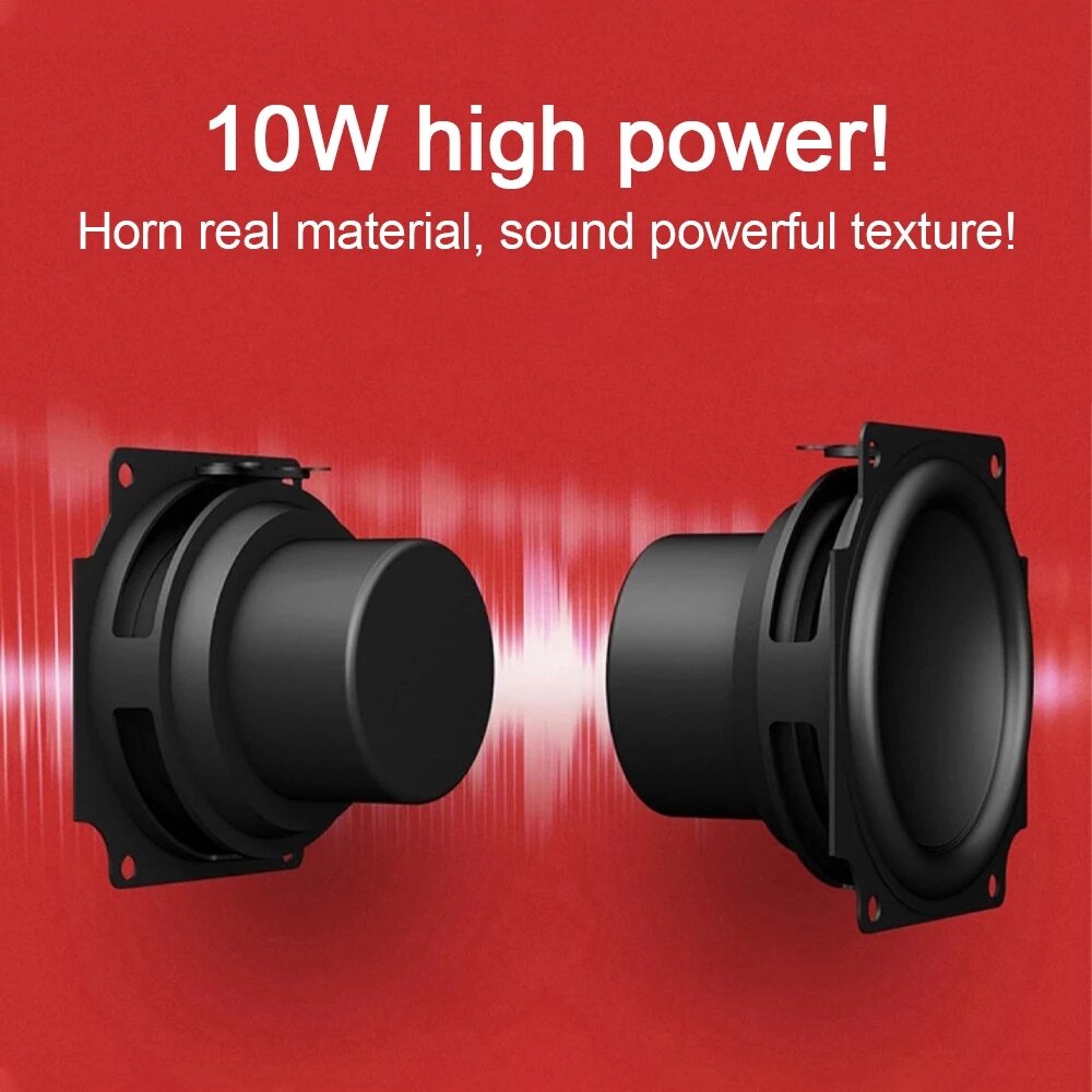 Wireless Bluetooth Speaker Multifunctional RGB TF Card Subwoofer Computer Game Sound Bar Loudspeaker