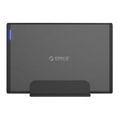 Vertical Type-C 3.5inch SATA HDD Case External Hard Drive Enclosure