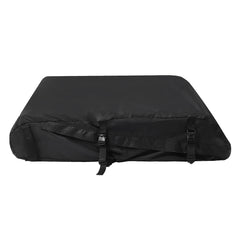 51x39x17" 20 Cubic Car Cargo Roof Bag Waterproof Rooftop Luggage Carrier Black