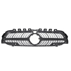 Sliver Diamond Front Grille Grill With Camera For Benz A Class W177 A250 A200 A45 AMG 2019