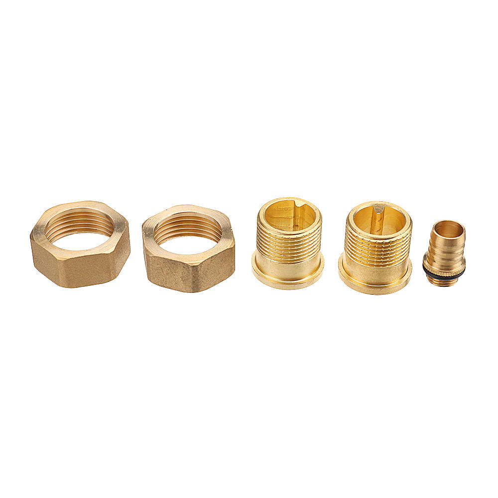 Water Pre Filter System 3/4" & 1" Brass Mesh Prefilter Purifier w/ Reducer Adapter
