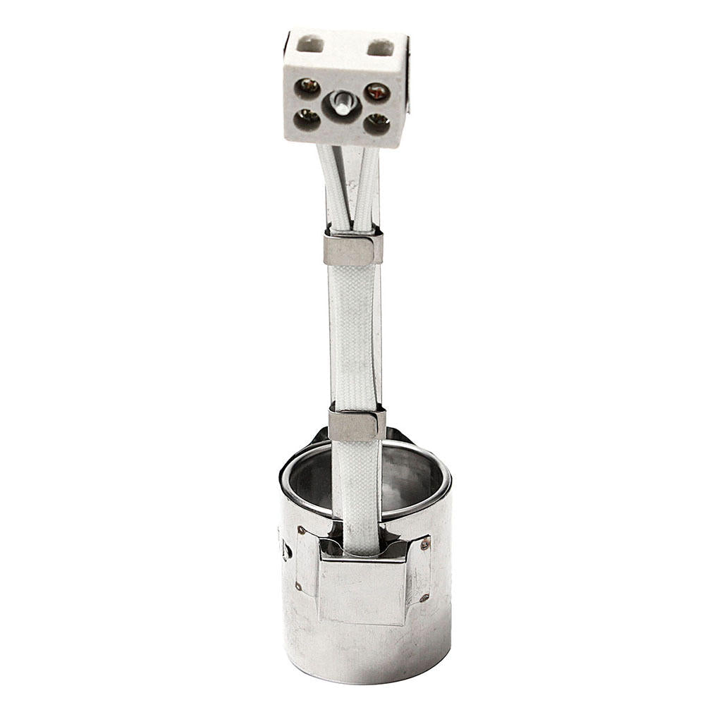 220V 165W 35x50mm Injection Machine Stainless Steel Band Heater 2 Wire Ceramic Plug