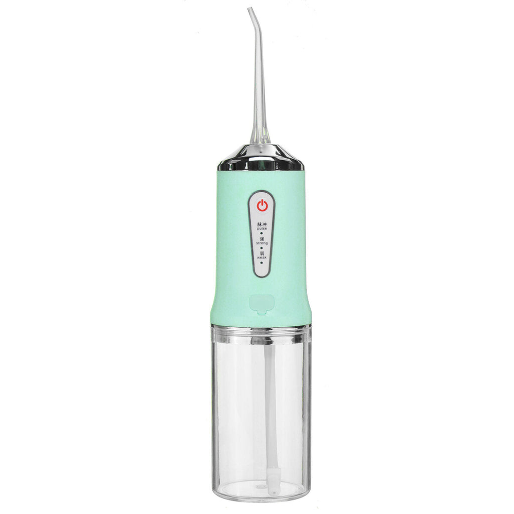 Electric Water Flosser Teeth Dental Floss Oral Irrigator 3 Modes USB Rechargeable Tooth Cleaner IPX7 Waterproof