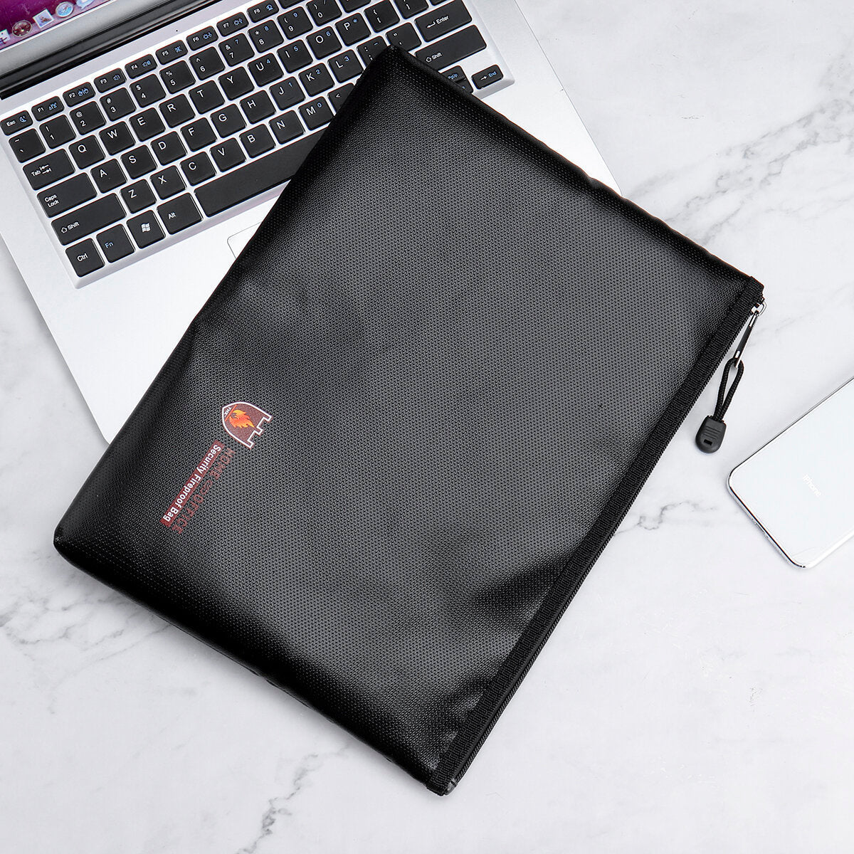 Portable Fireproof Waterproof Document Envelope File Folder Cash Pouch Fireproof Money Bag Lipo Safe Bag for Home Office S/M/L