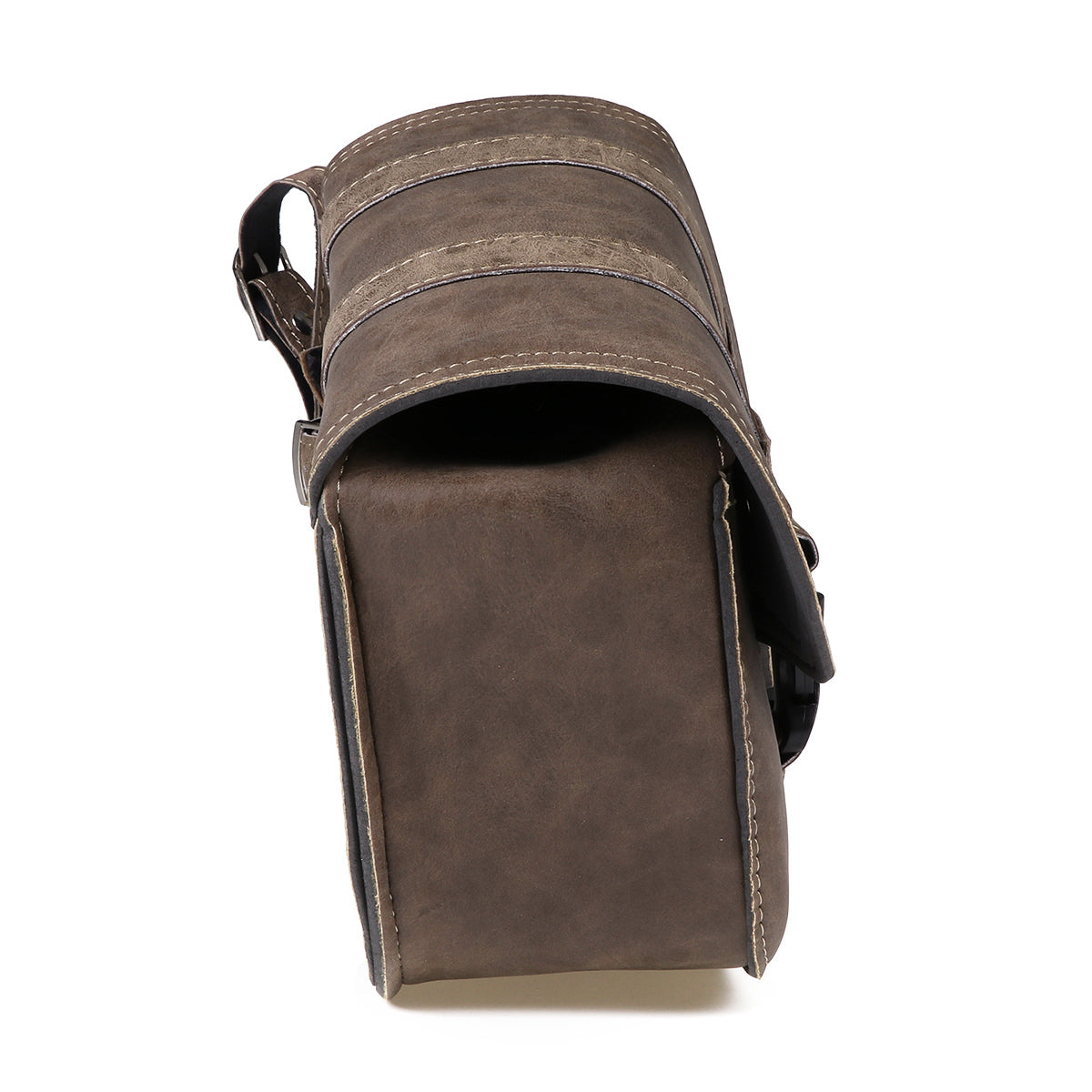 Left / Right Side Universal Saddlebag Storage Tool Holder Leather Motorcycles Bag