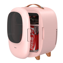 Desktop 8L Mini Car Household Refrigerator 60W Power Dual Use Warmer and Cooler