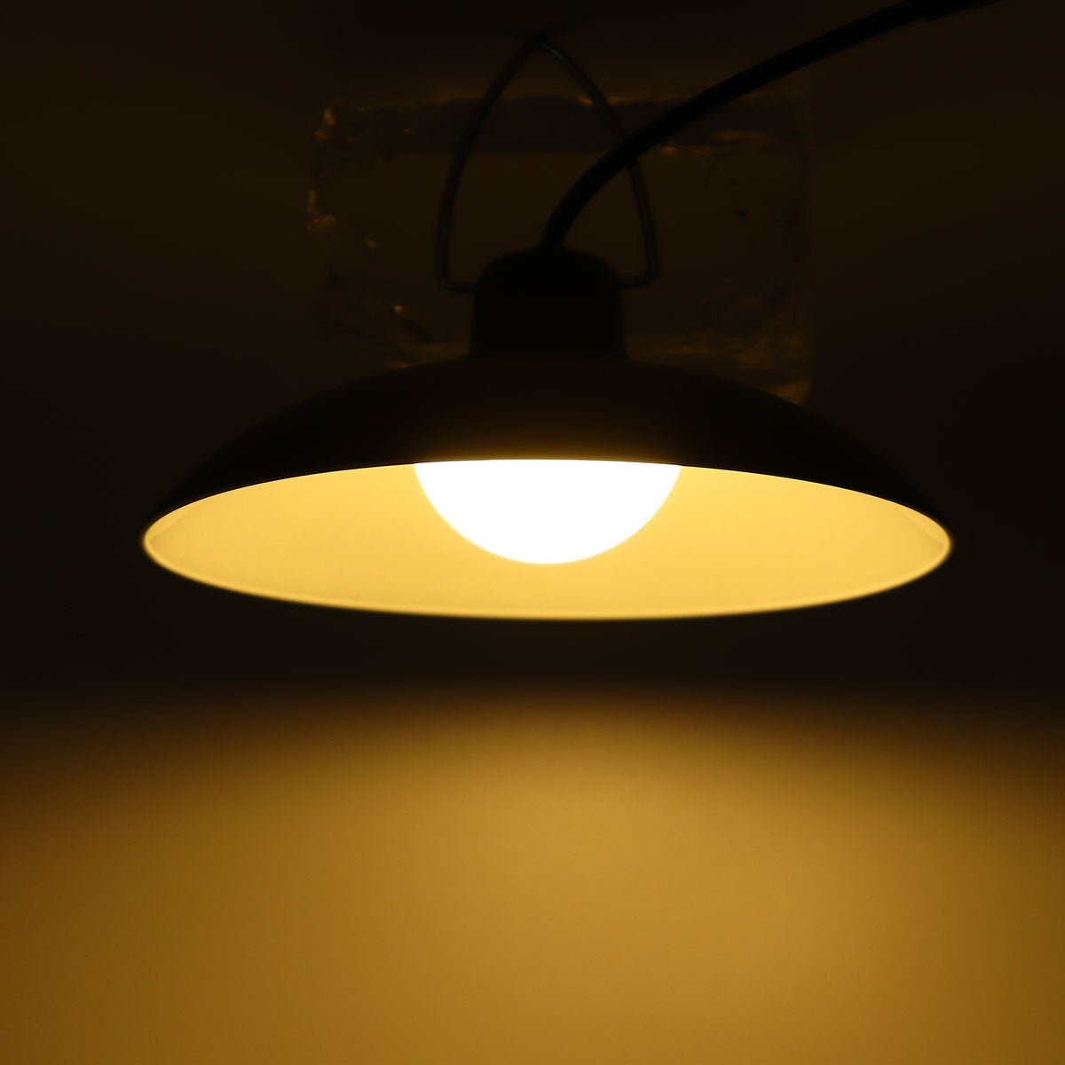 260 Lumen Solar Pendant Light Outdoor Indoor Solar Lamp With Line Warm White/White Lighting For Camping Garden Yard