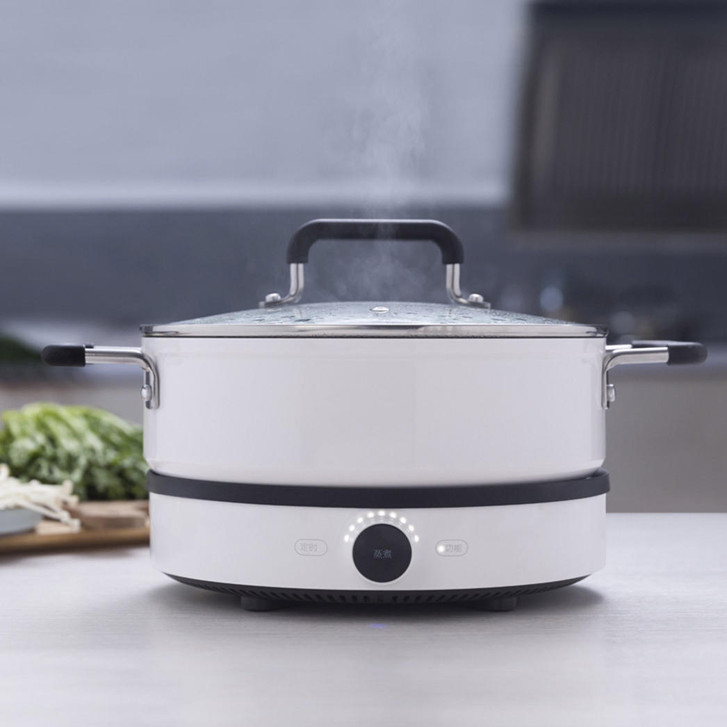 Non-stick Stockpot 4L Dishwasher Safe Aluminum Soup Pot For Induction Cooker