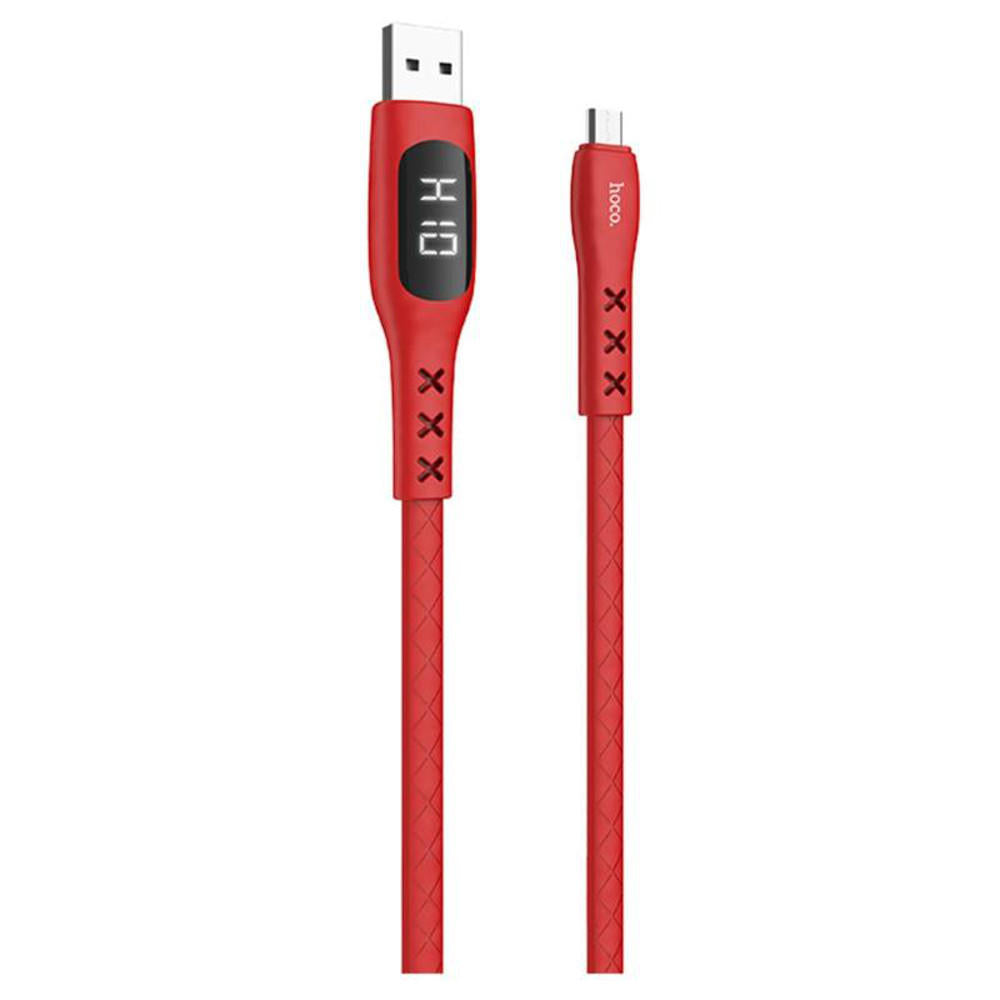 2.4A Mirco USB On-Screen Timing Fast Charge Data Cable for Tablet Smartphone