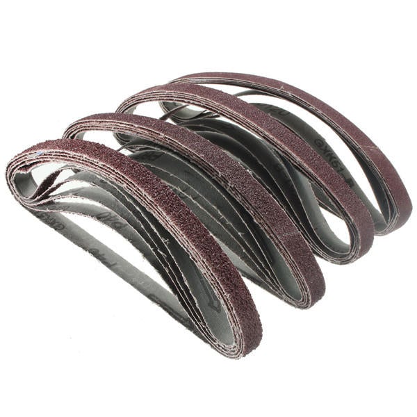 20pcs 13x457mm Zirconia Abrasive Sanding Belts 40/60/80/120 Grit