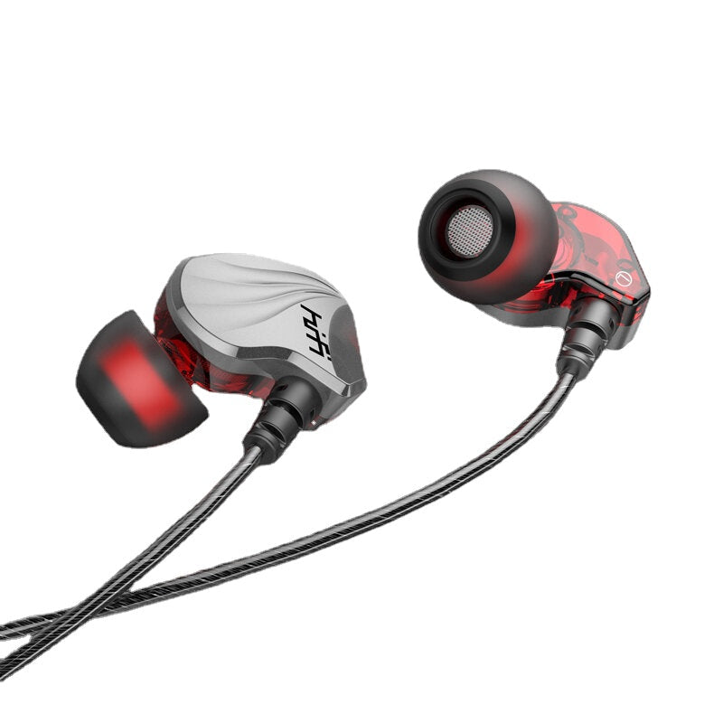 Surround Bass Wire Headphones IPX5 Waterproof Sweatproof Sport Headset Comfort Beat Drums In Ear Earphones
