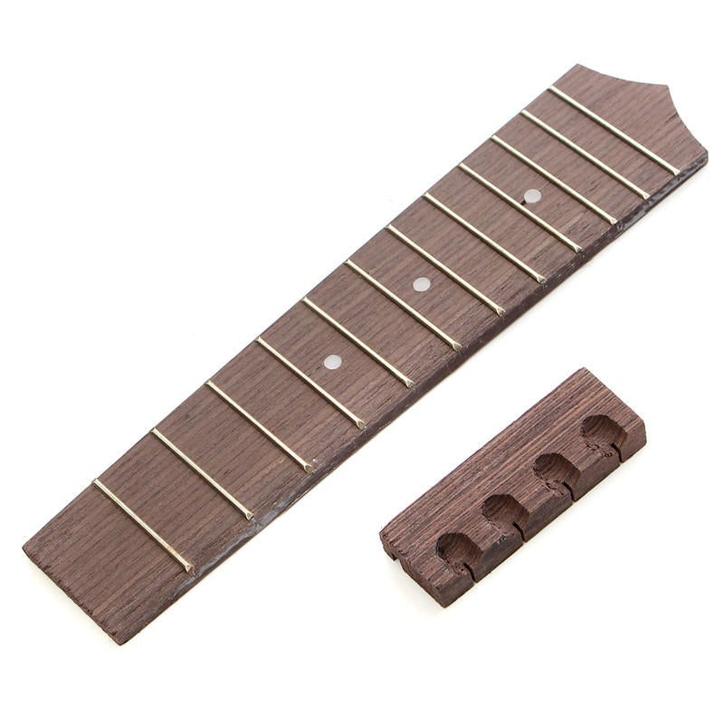 21 Inch Maple wood Hand-assembled Painting Ukulele with Accessories for Ukulele DIY
